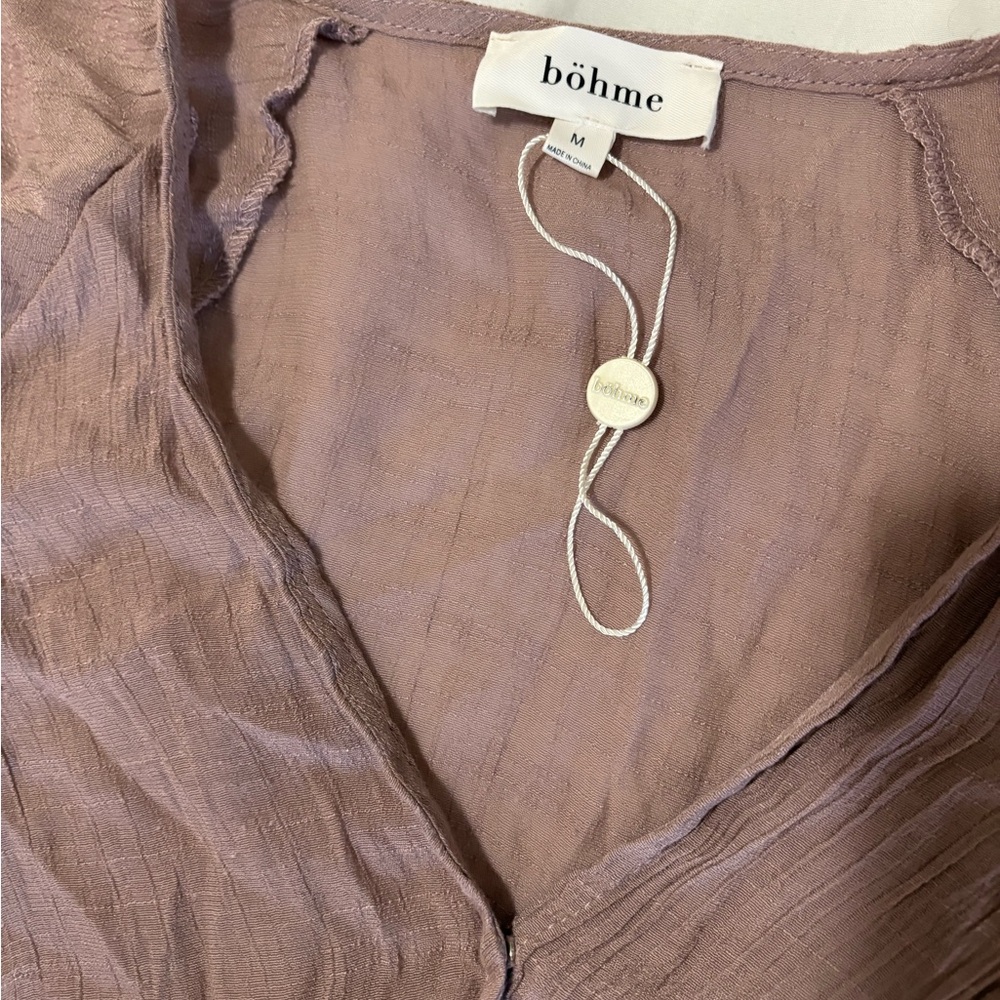 Bohme Mauve Blouse